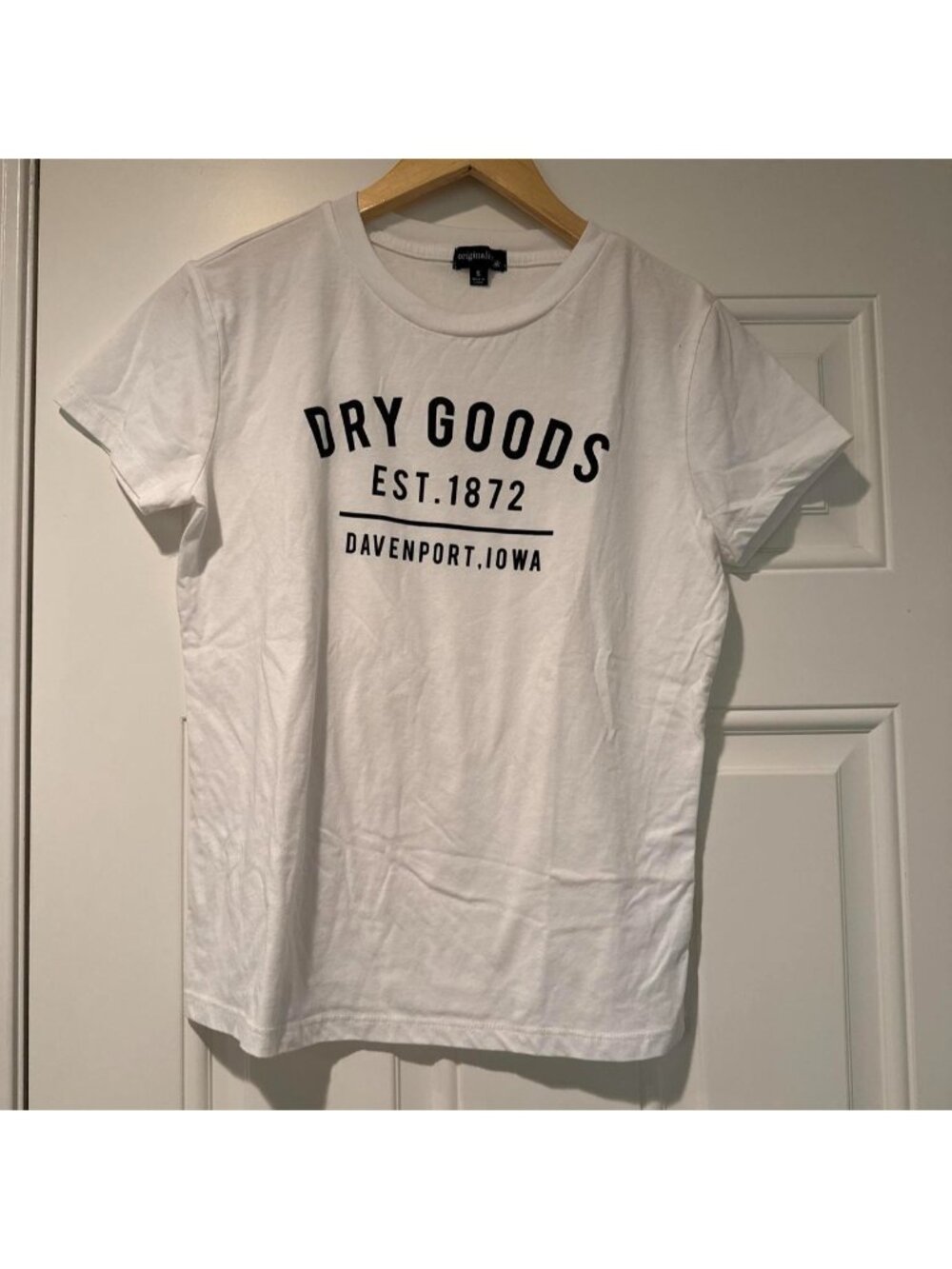 White Dry Goods cotton t-shirt